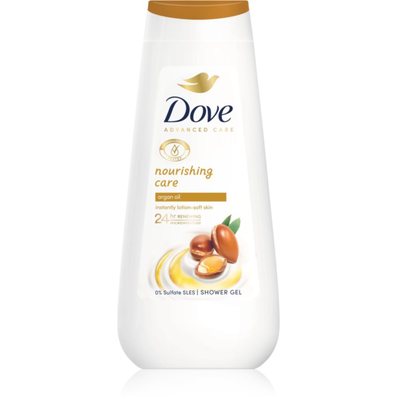 Dove Advanced Care Nourishing Care gel de duș 225 ml