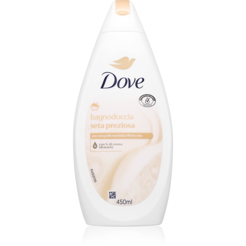 Dove Precious Silk Shower Gel gel de duș pentru piele neteda si delicata 450 ml