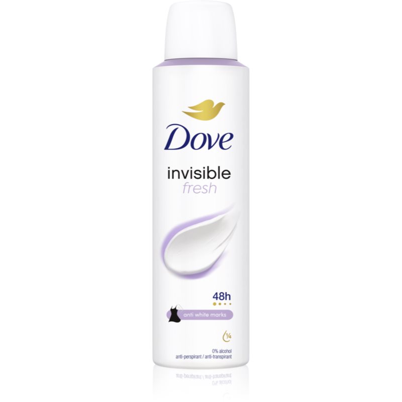 Dove Invisible Fresh Antiperspirant deodorant răcoritor pentru femei 150 ml