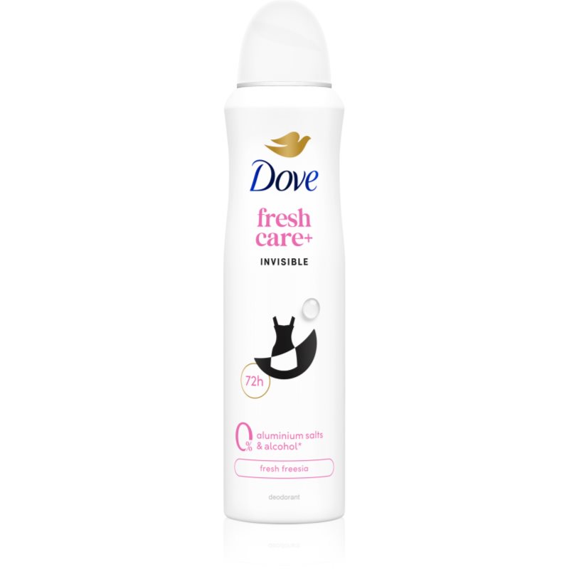 Dove 0% ALU Invisible Care deodorant fara alcool sau particule de aluminiu Spray 150 ml