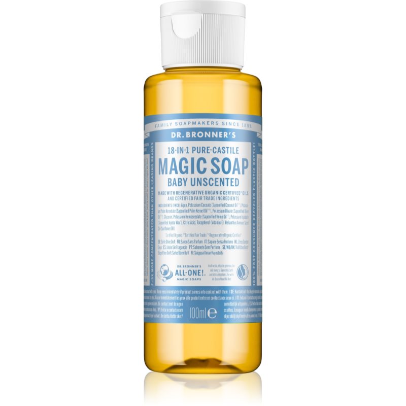 Dr. Bronner’s Baby-Mild săpun lichid universal fara parfum 100 ml