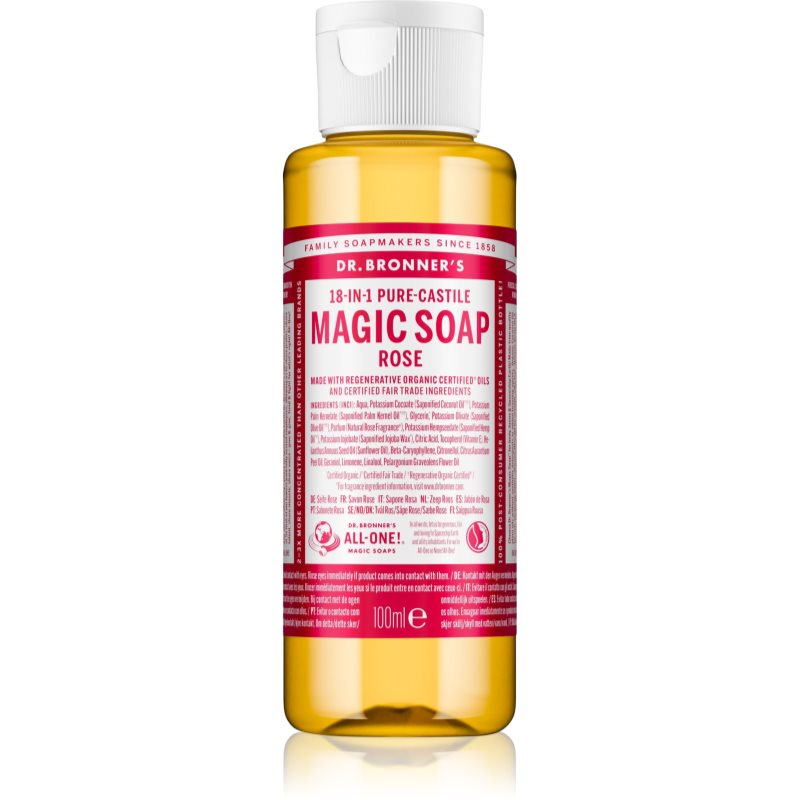 Dr. Bronner’s Rose săpun lichid universal 100 ml