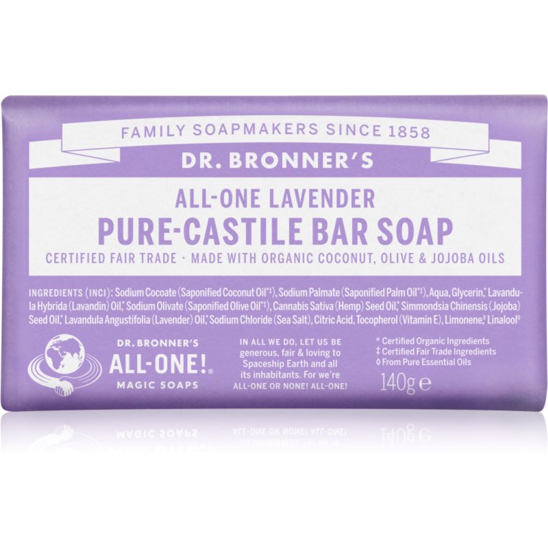 Dr. Bronner’s Lavender săpun solid 140 g