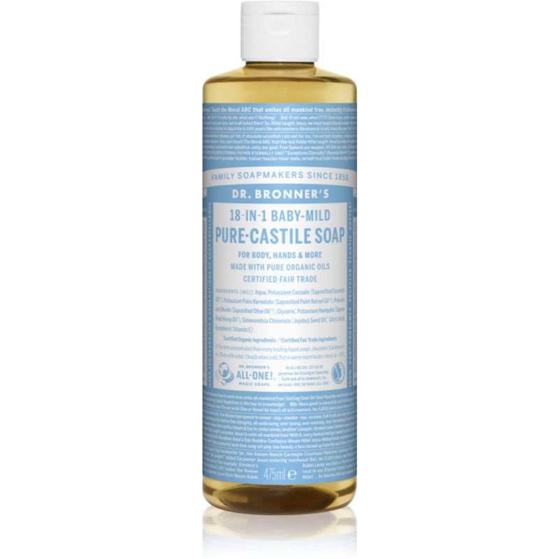 Dr. Bronner’s Baby-Mild săpun lichid universal fara parfum 475 ml