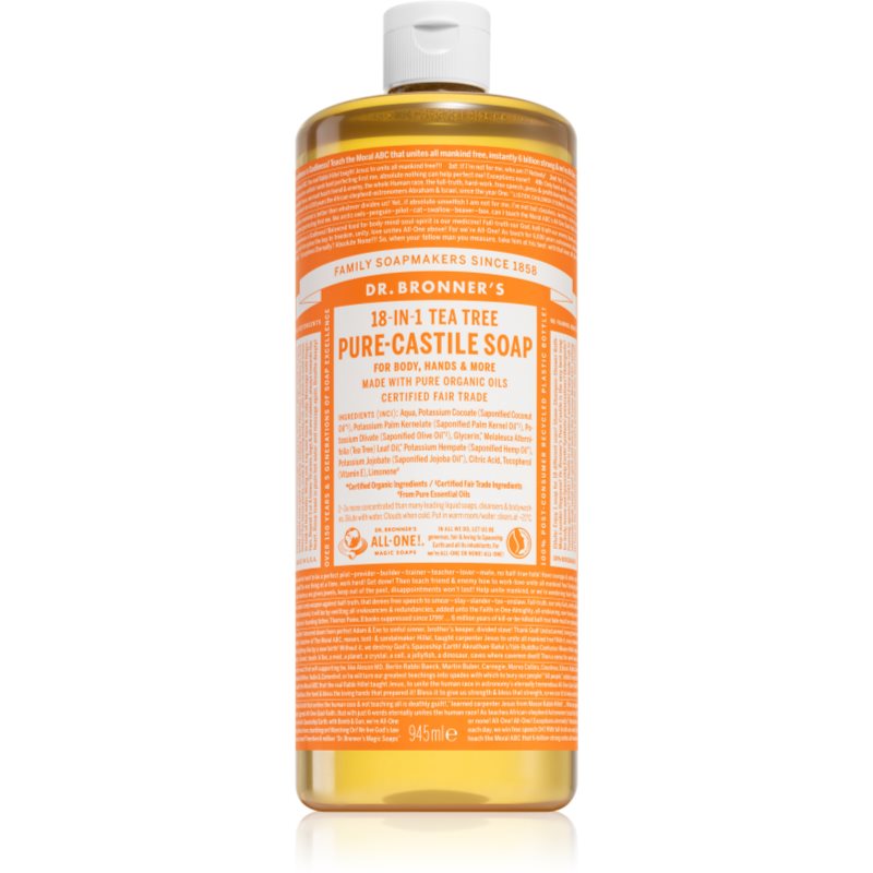 Dr. Bronner’s Tea Tree săpun lichid universal 945 ml