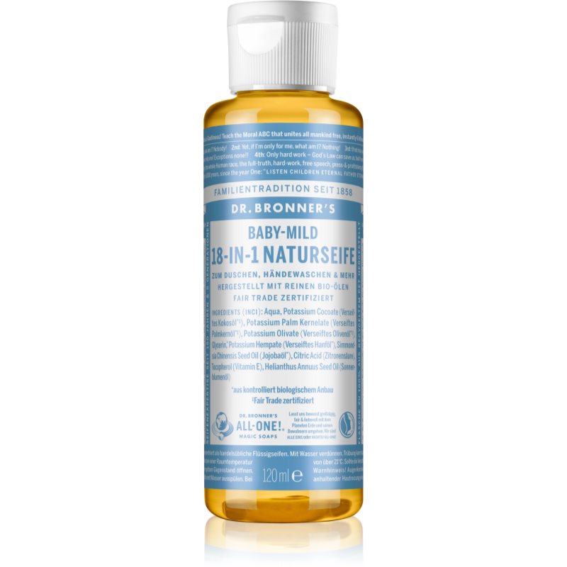 Dr. Bronner’s Baby-Mild săpun lichid universal fara parfum 120 ml