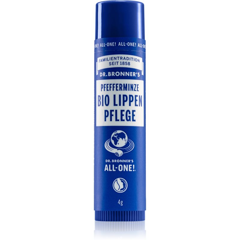 Dr. Bronner’s Peppermint Lip Balm balsam de buze 4 g