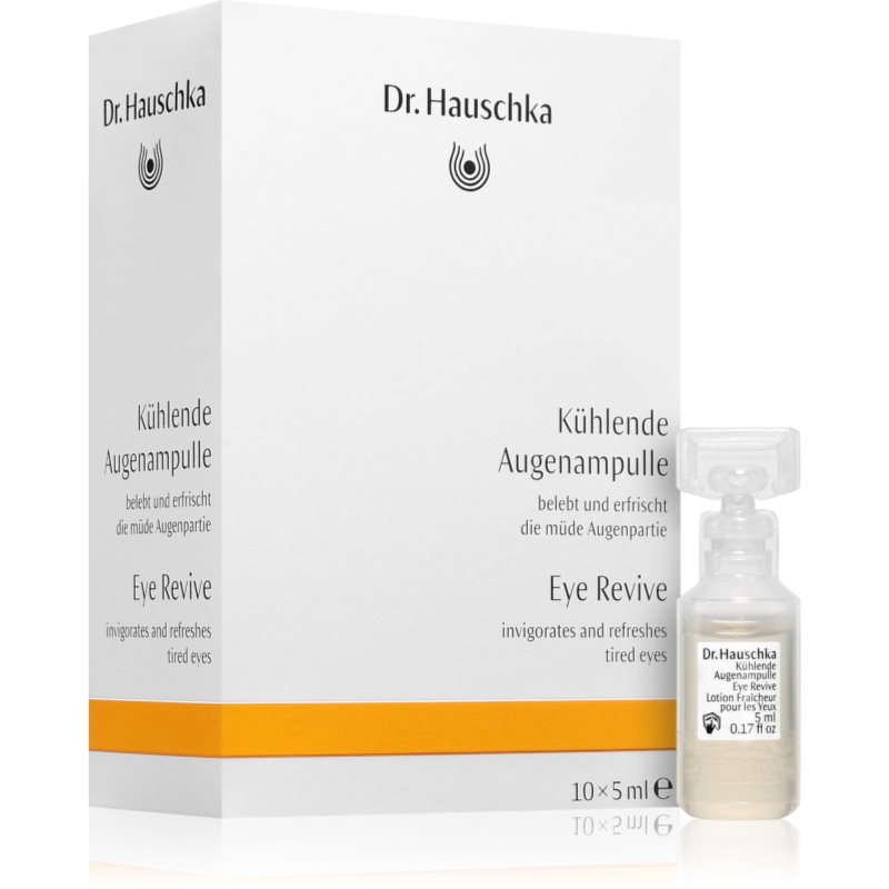 Dr. Hauschka Eye And Lip Care comprese racoritoare pentru ochi obositi 10x5 ml
