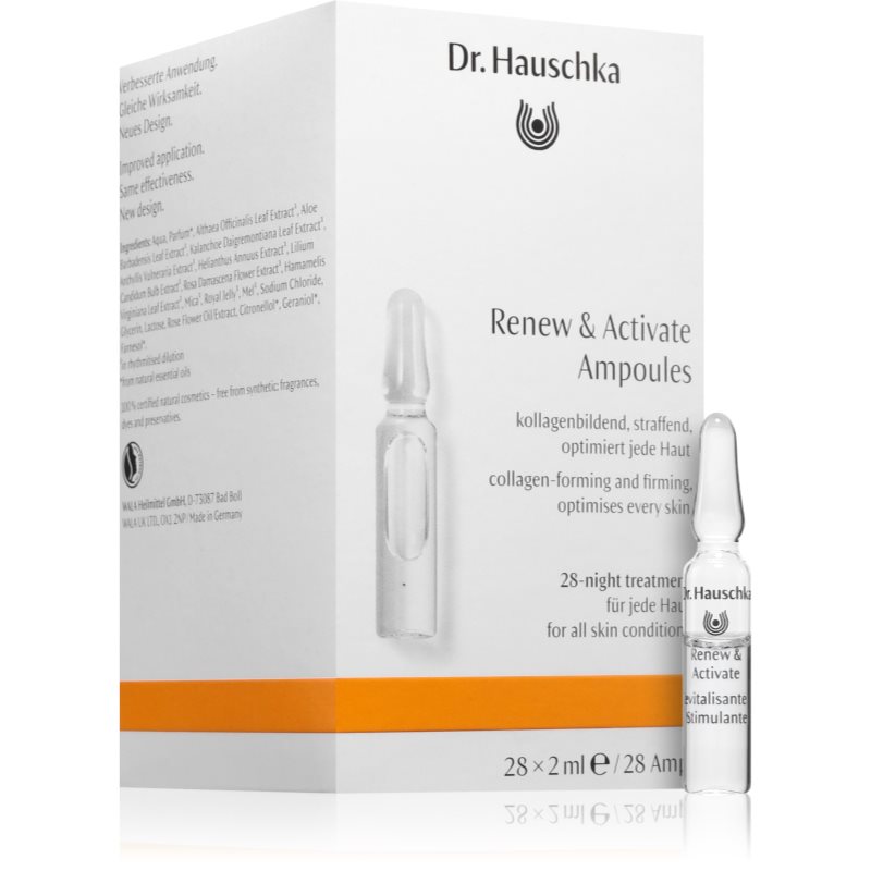 Dr. Hauschka Facial Care tratament intens de regenerare pentru fermitatea pielii 28x2 ml
