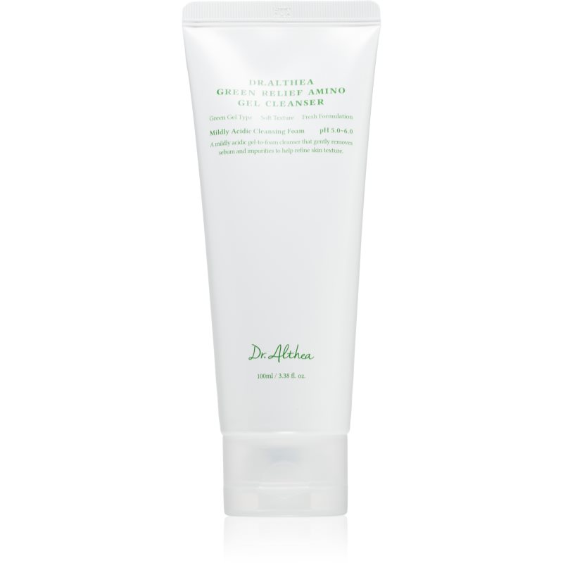 Dr. Althea Green Relief Amino Gel Cleanser gel intens pentru curatare cu efect de hidratare 100 ml