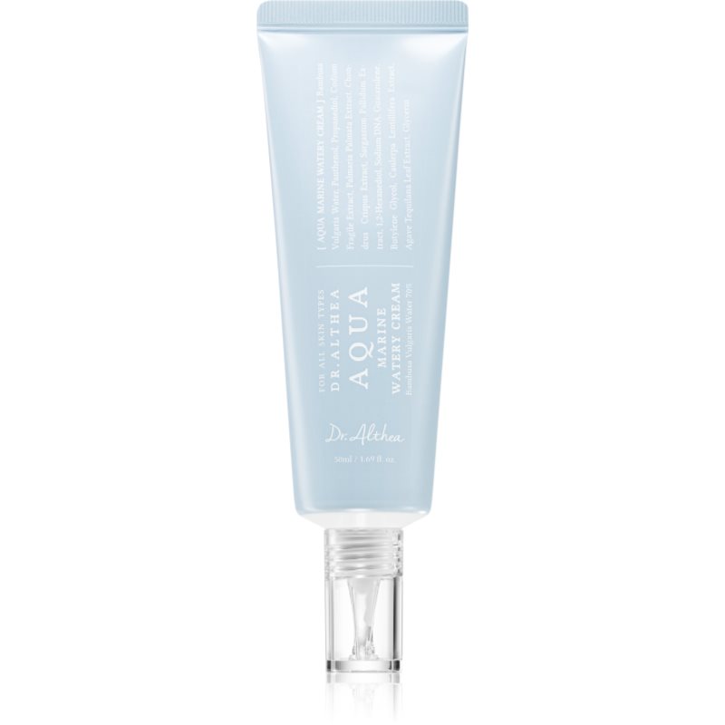 Dr. Althea Aqua Marine Watery Cream crema puternic hidratanta pentru fortificarea barierei cutanate 50 ml