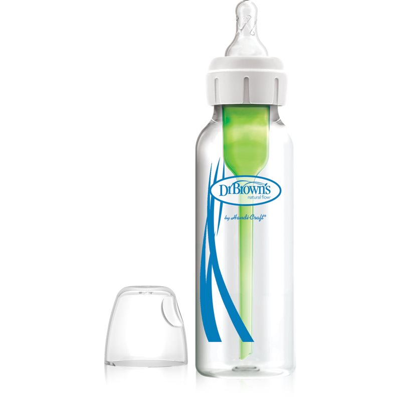 Dr. Brown's Options+ Anti-colic biberon anticolici, din sticlă 1 buc