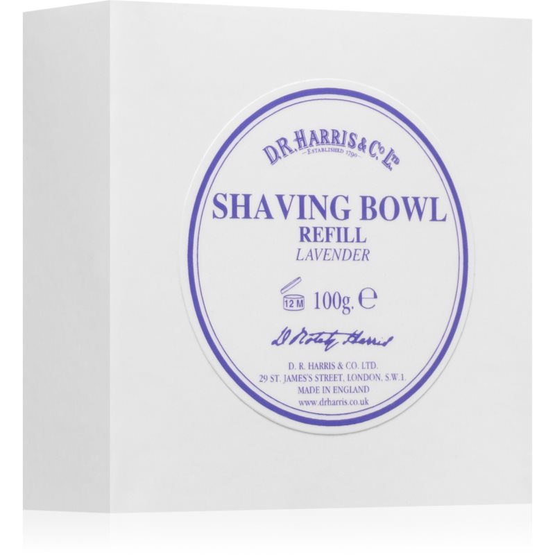D.R. Harris Shawing Bowl Refill săpun pentru bărbierit rezervă Lavender 100 g