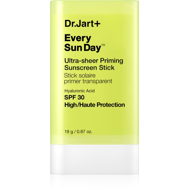 Dr. Jart+ Every Sun Day Ultra-Sheer Priming Sunscreen Stick cremă pentru plaja stick SPF 30 19 g