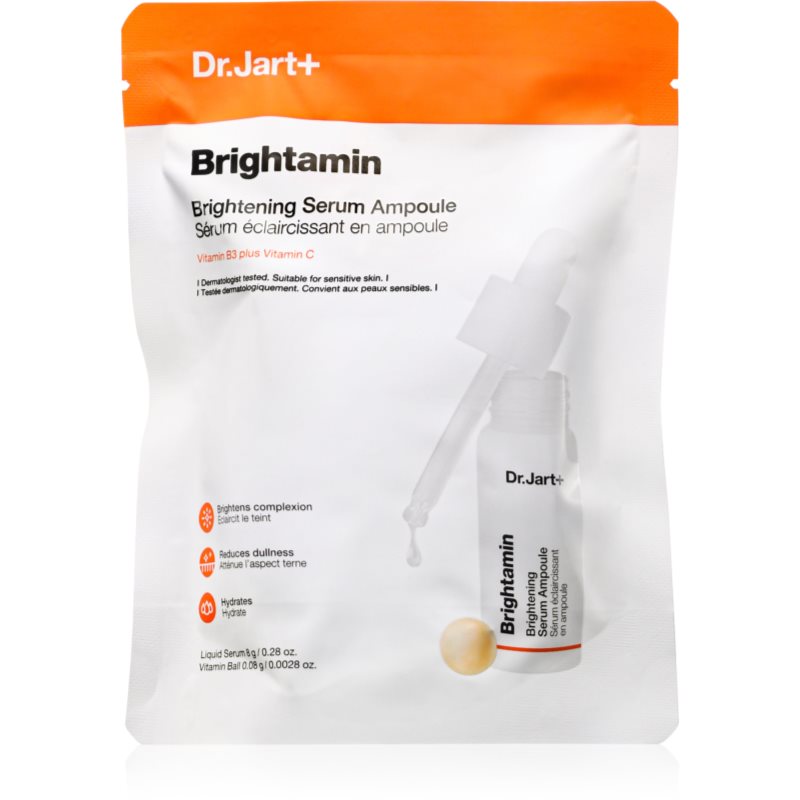 Dr. Jart+ Brightamin Brightening Serum Ampoule ser activ cu efect de iluminare cu vitamina C 8.08 g