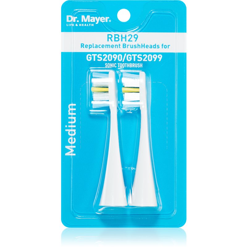 Dr. Mayer RBH29 capete de schimb pentru periuta de dinti for GTS2090/GTS2099 2 buc