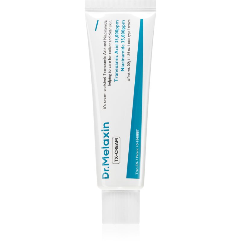 Dr. Melaxin TX Cream cremă de față, pentru hidratare și iluminare pentru fortificarea barierei cutanate 50 ml