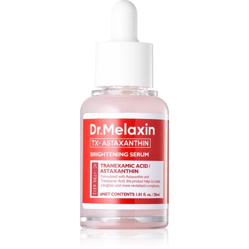 Dr. Melaxin TX Astaxanthin Brightening Ampoule ser cu efect iluminator pentru uniformizarea nuantei tenului 30 ml
