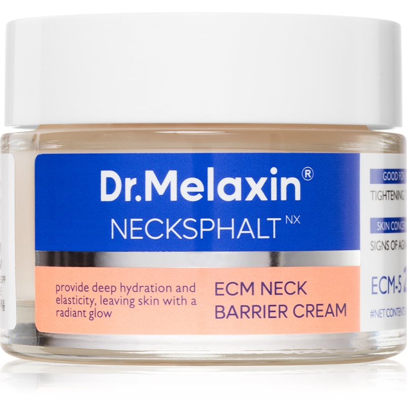 Dr. Melaxin Necksphalt ECM Ceramide Neck Cream Cremă lifting pentru fermitate pentru gat si decolteu 50 ml