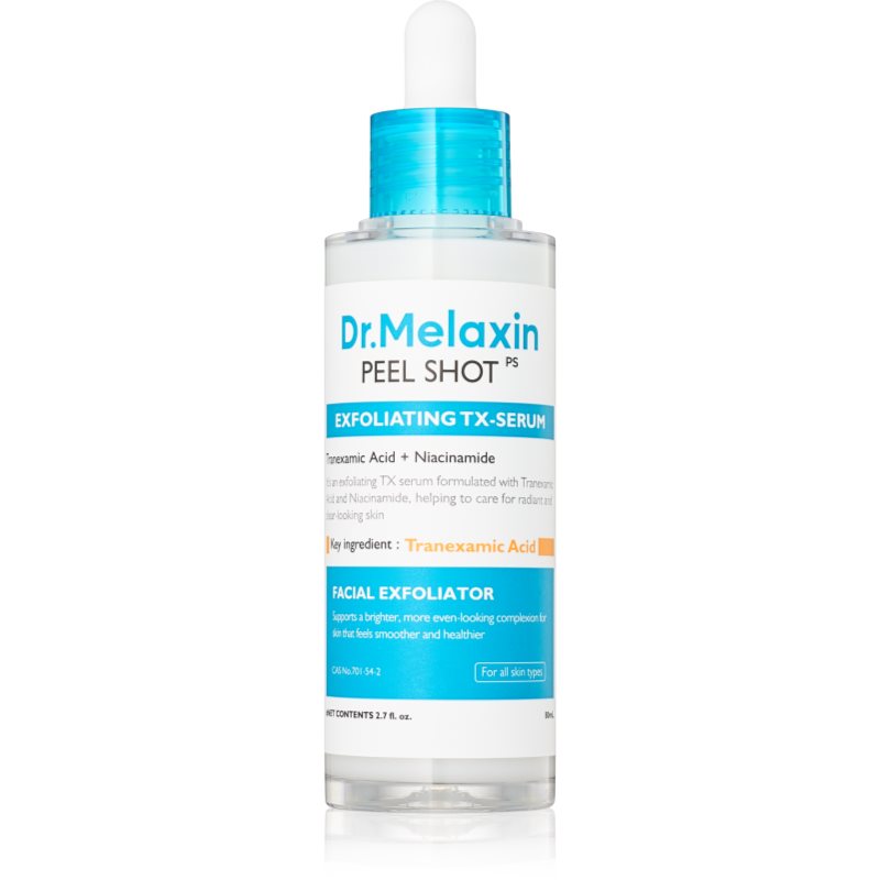 Dr. Melaxin Peel Shot Exfoliating TX-Serum ser facial hidratant cu efect de exfoliere 80 ml