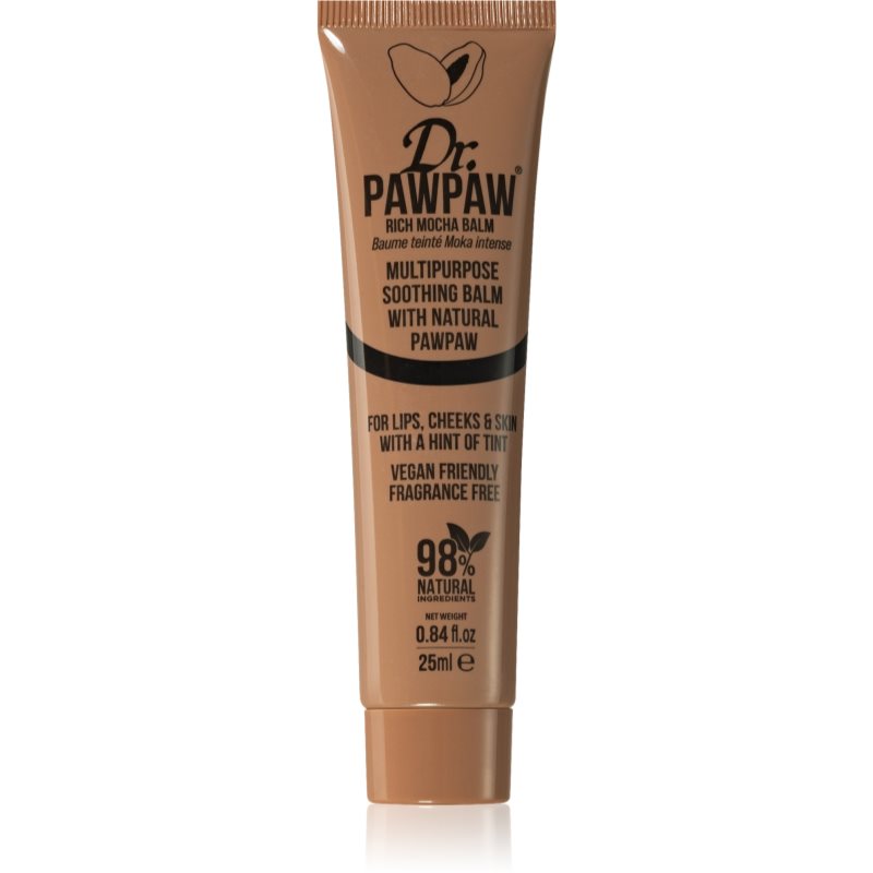 Dr. Pawpaw Rich Mocha balsam tonic pentru buze si obraji 25 ml