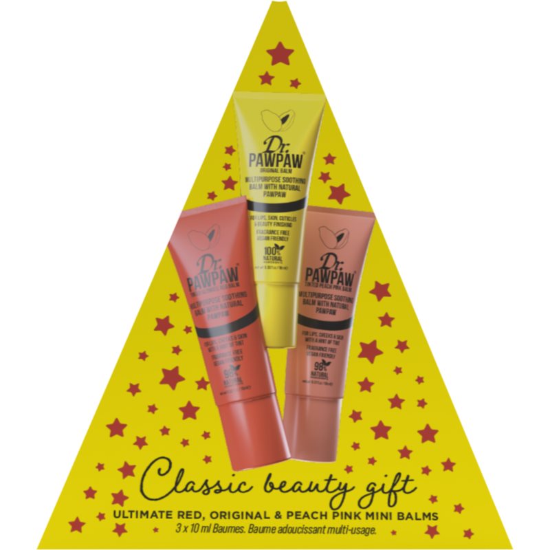 Dr. Pawpaw Classic Beauty set cadou buze si obraz