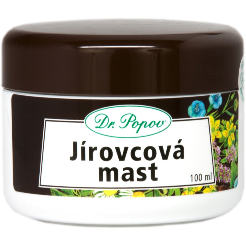 Dr. Popov Herbal ointments Horse chestnut unguent pentru alinarea durerilor și a înțepenirii articulațiilor 100 ml