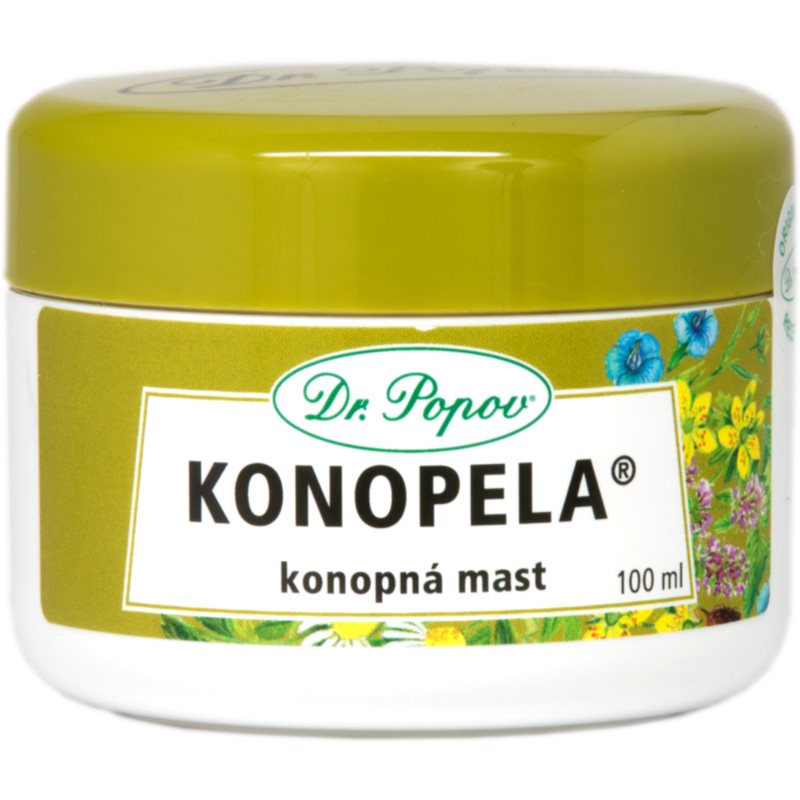 Dr. Popov Herbal ointments Konopela unguent din cânepă pentru piele uscata 100 ml