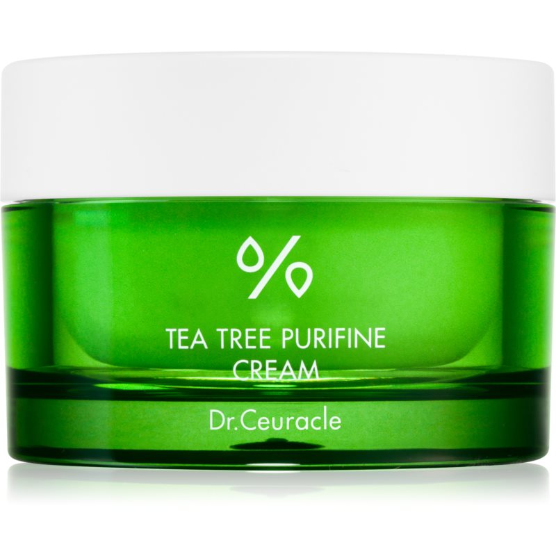 Dr.ceuracle Tea Tree Purifine 80 Crema De Fata Calmanta Cu Extract Din Arbore De Ceai 50 G