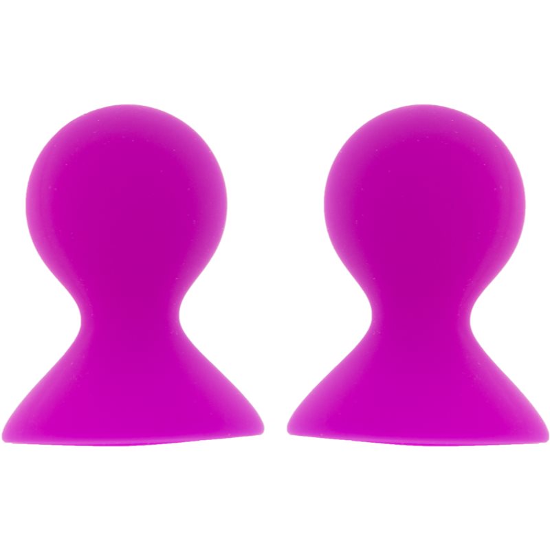 Dream Toys SILICONE NIPPLE SUCKERS ventuze pentru mameloane pink 2 buc