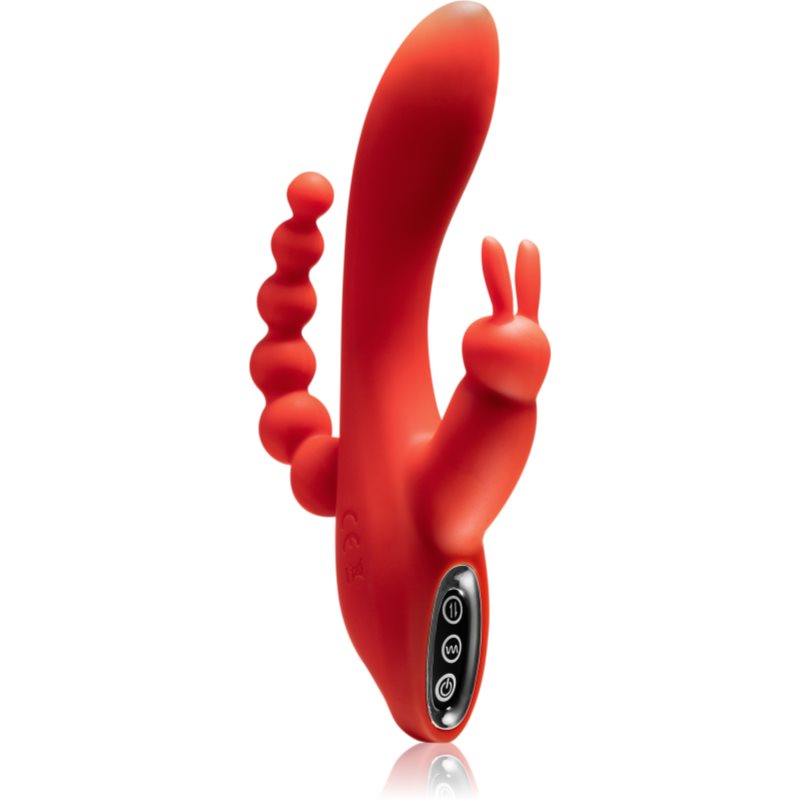 Dream Toys Red Revolution Hera vibrator cu stimularea clitorisului 21 cm