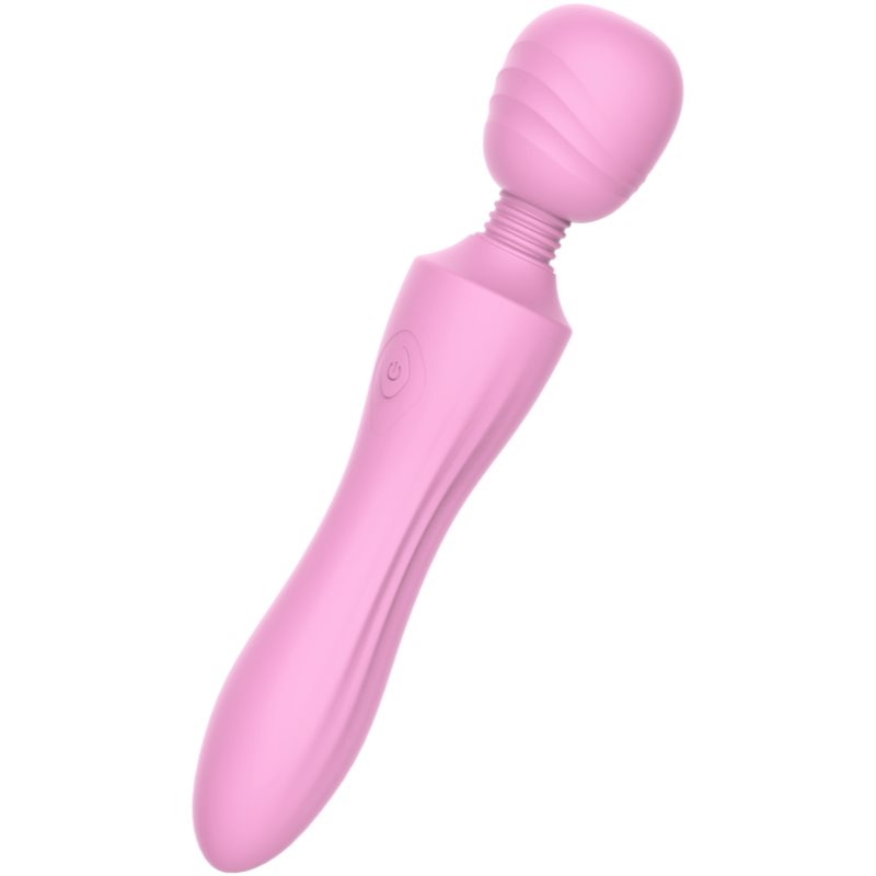Dream Toys The Candy Shop Pink Lady cap de masaj și vibrator 21,5 cm