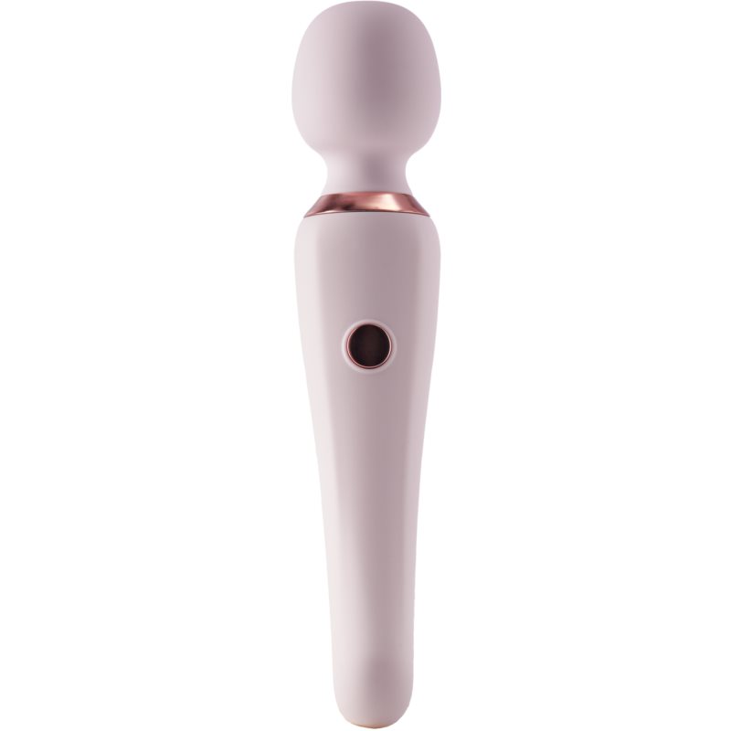 Dream Toys Vivre Nana cap de masaj și vibrator pink 19,7 cm