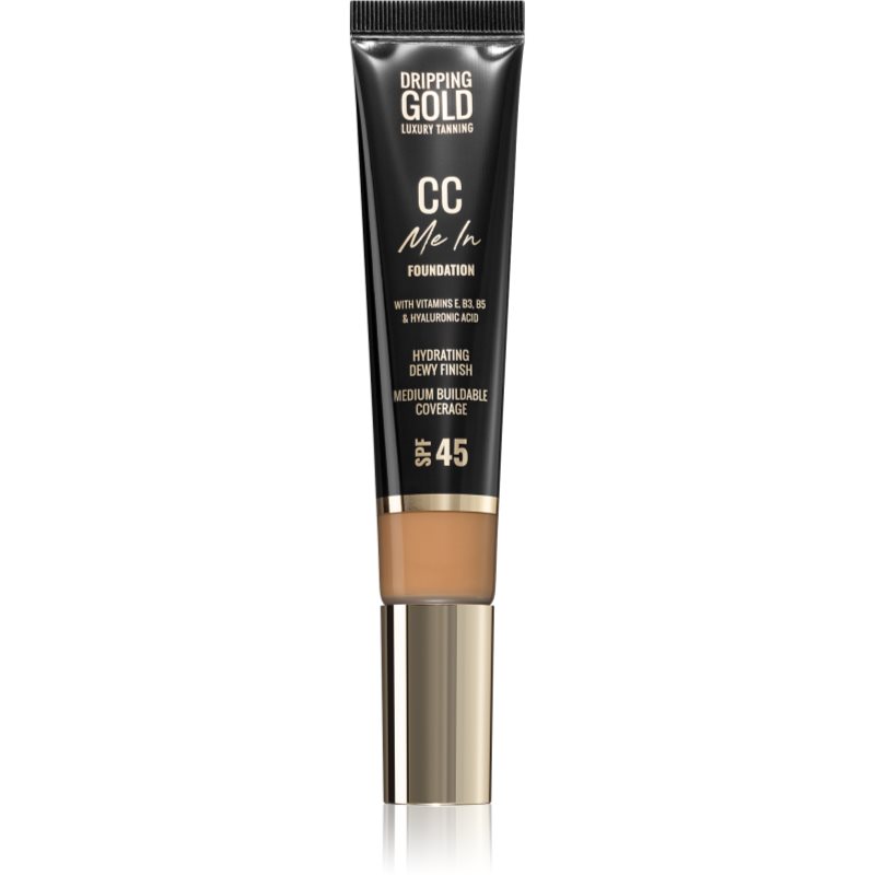 Dripping Gold CC Me In make-up cu textura usoara SPF 45 culoare Rich 10 32 ml