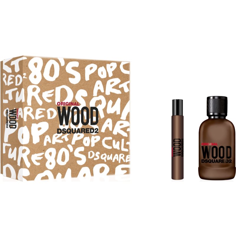 Dsquared2 Original Wood set cadou pentru bărbați