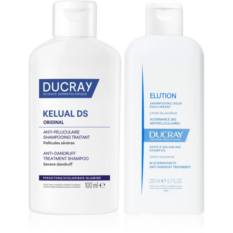 Ducray Kelual DS set pentru dermatită seboreică și cazuri severe de mătreață