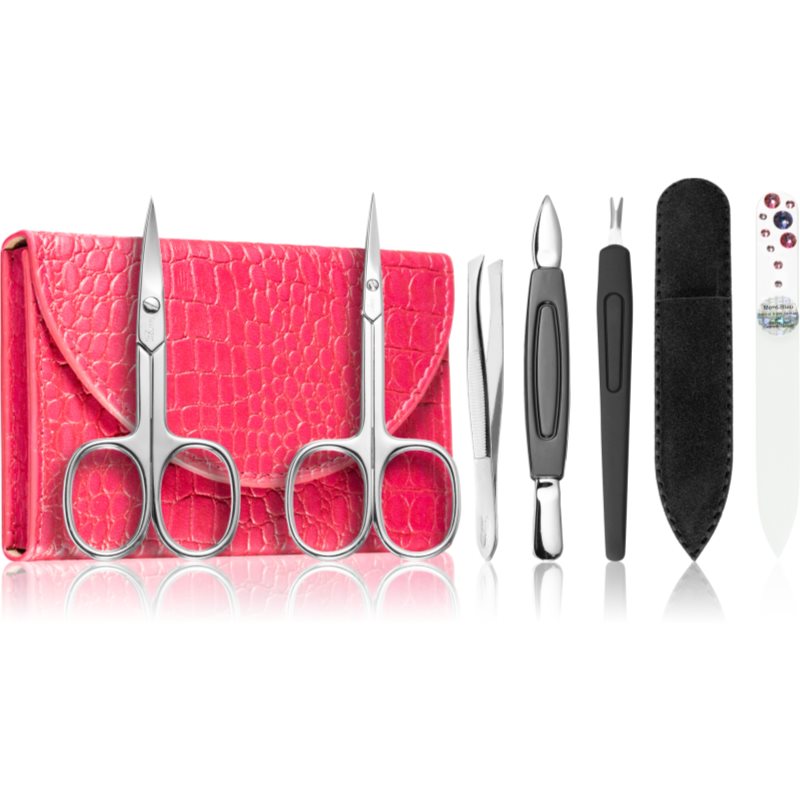 DuKaS Premium Line Solingen 214 Set de manichiură Pink(+ carcasă)