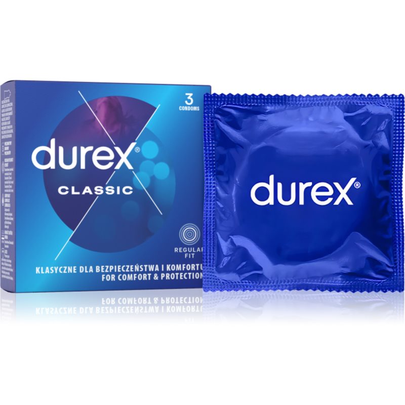 Durex Classic prezervative 3 buc Durex Classic prezervative 3 buc
