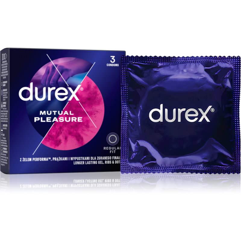 Durex Mutual Pleasure prezervative 3 buc