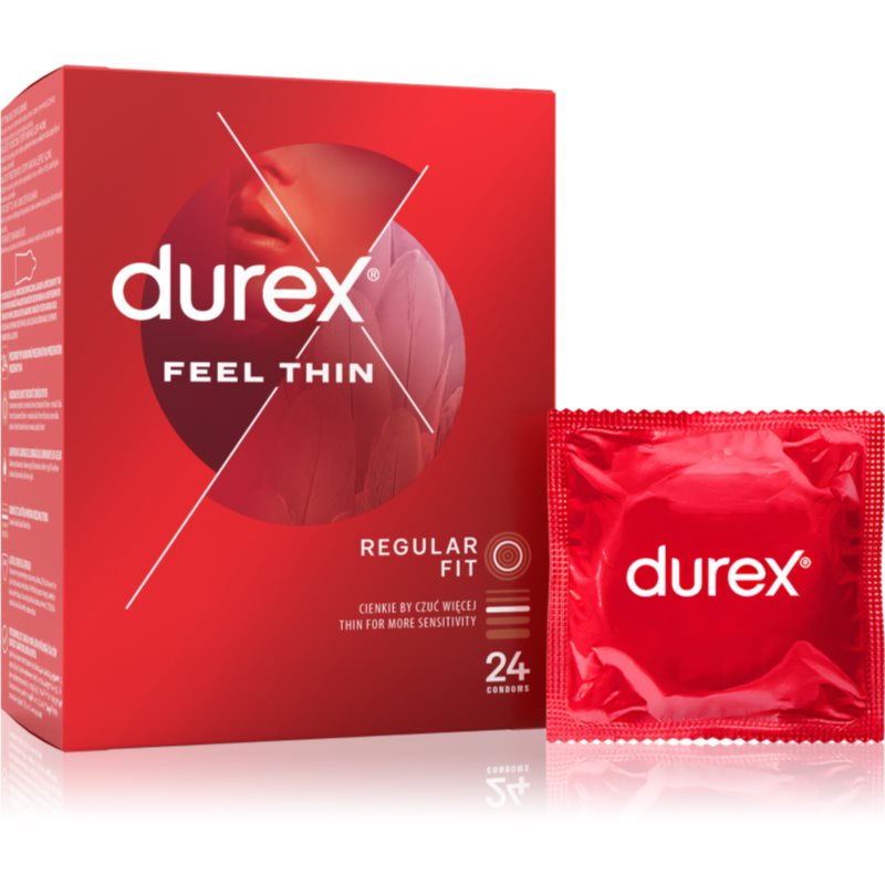 Durex Feel Thin prezervative 24 buc