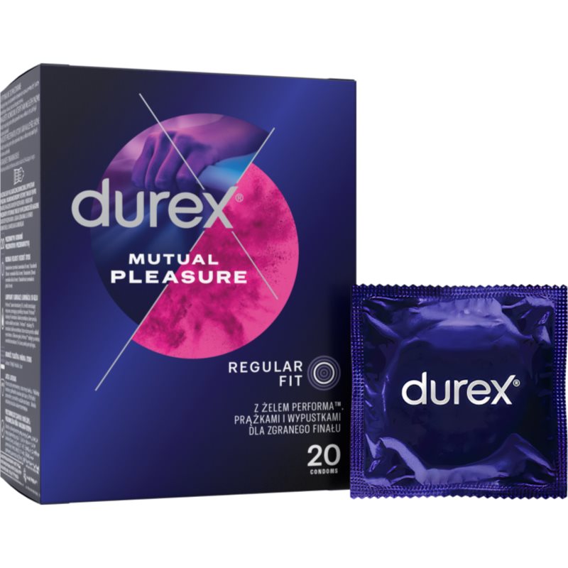 Durex Mutual Pleasure prezervative 20 buc