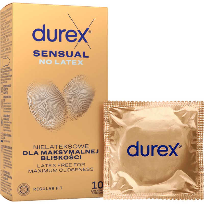 Durex Sensual No Latex prezervative 10 buc