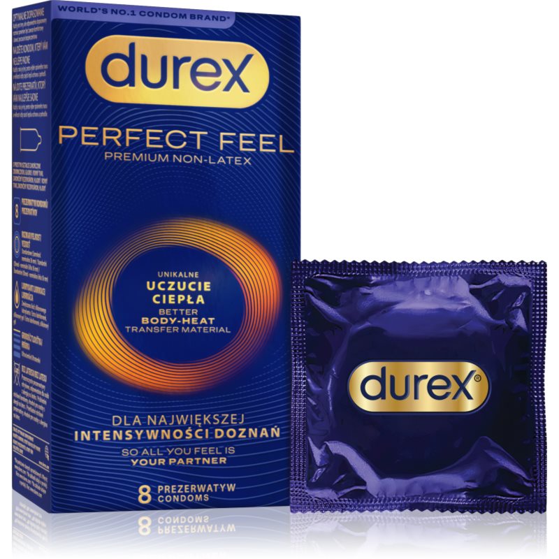 Durex Perfect Feel prezervative 8 buc