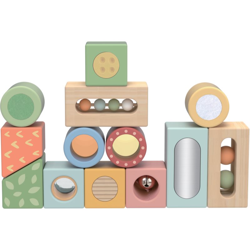 2Kids Toys Sensory Blocks cuburi 18m+ 14 buc 2Kids Toys Sensory Blocks cuburi 18m+ 14 buc