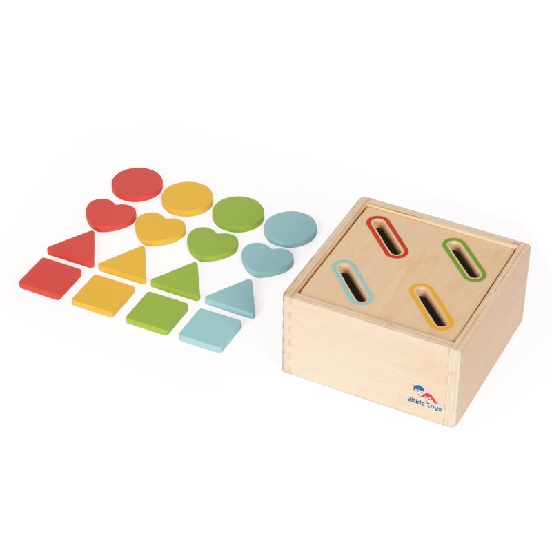 2Kids Toys Sorting Shapes and Colors jucărie cu activități 12m+ 1 buc 2Kids Toys Sorting Shapes and Colors jucărie cu activități 12m+ 1 buc