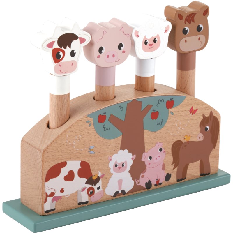 2Kids Toys Pop-up Toy Farm jucărie cu activități 12m+ 1 buc