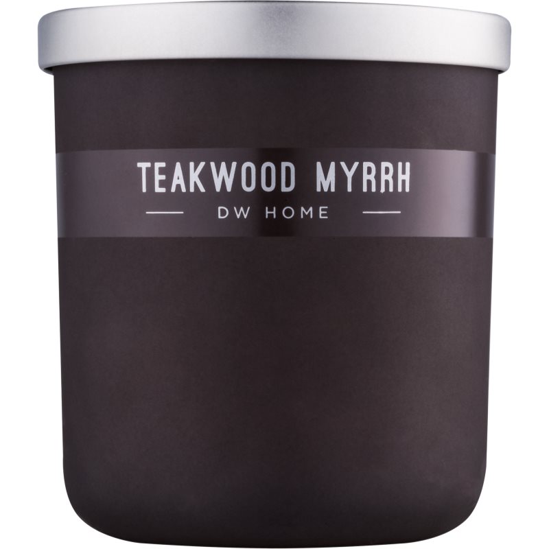 DW Home Desmond Teakwood Myrrh lumânare parfumată 255 g