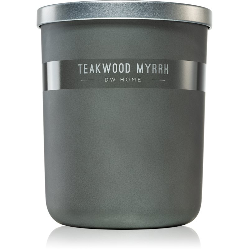 DW Home Desmond Teakwood Myrrh lumânare parfumată 425 g