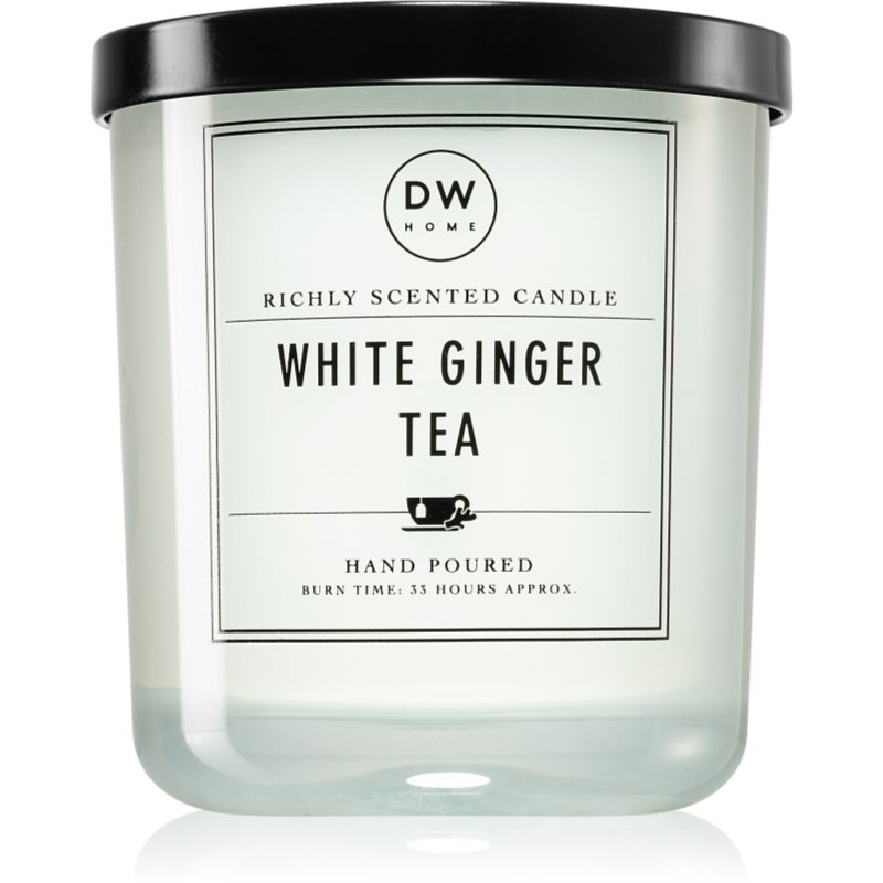 DW Home Signature White Ginger Tea lumânare parfumată 264 g