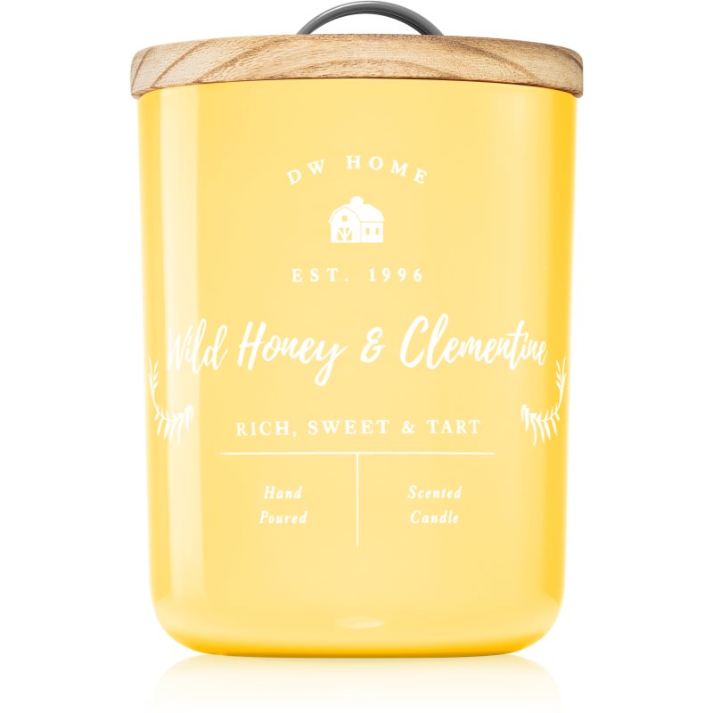 DW Home Farmhouse Wild Honey & Clementine lumânare parfumată 425 g